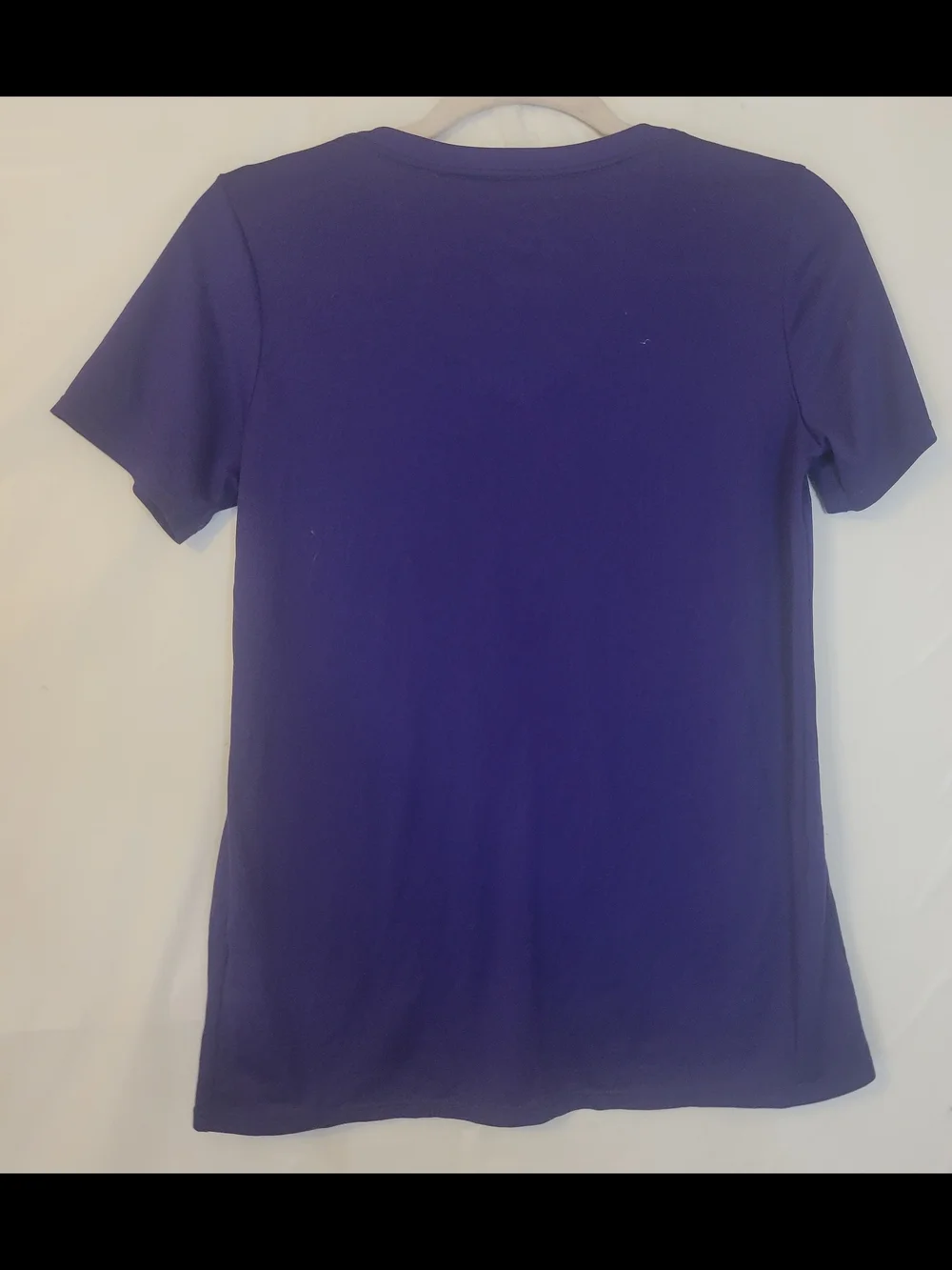 Nike Women's Deep Purple V-Neck Short Sleeve Tee